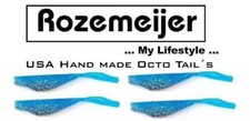 4 Stück Rozemeijer Octo Tail´s  Blue 12cm