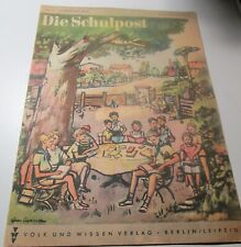 Schülerzeitschrift DDR SCHULPOST Nr. 7  1949  Zustand 2