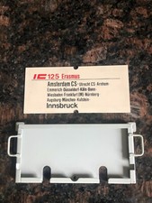 ZLS-Miniatur - Metall - Rahmen und ZLS - IC 125 Erasmus