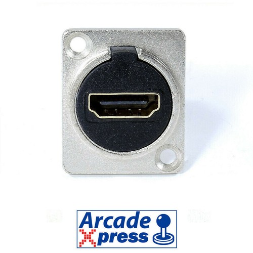Hdmi chrom feedthrough - feedthrough, female