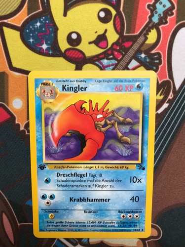 Kingler edition 38 62 - kingler, 38/62