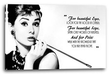 Wandbild Audrey Hepburn