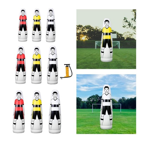 Aufblasbarer fußball - aufblasbarer,