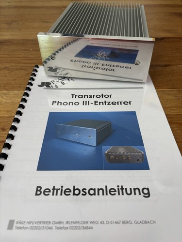 Transrotor phono iii high end - iii,