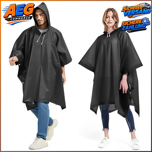 Regenponcho stück - regenponcho, 2-stück
