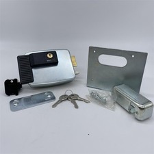 CISA 111721502, Elektroschloss zum Anbringen, 12 V, verzinkt, Eingang 50, Linksh