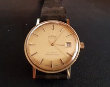Tissot Visodate Herren Armbanduhr Automatic aus 585 Gold Seastar Seven um 1972