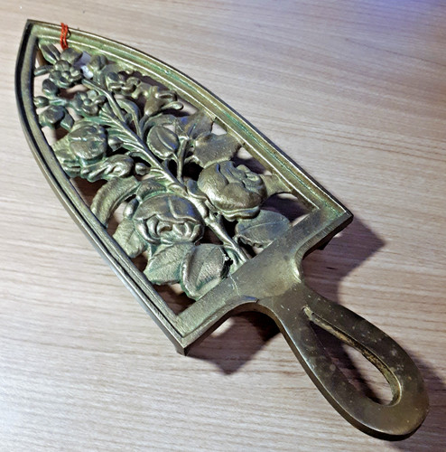 Messing guss untersetzer - messing,