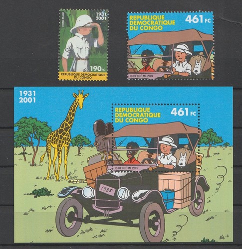 Congo tintin in - congo**tintin, "in