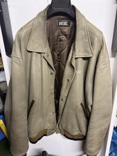 Diesel Lederjacke Herren, XXL,