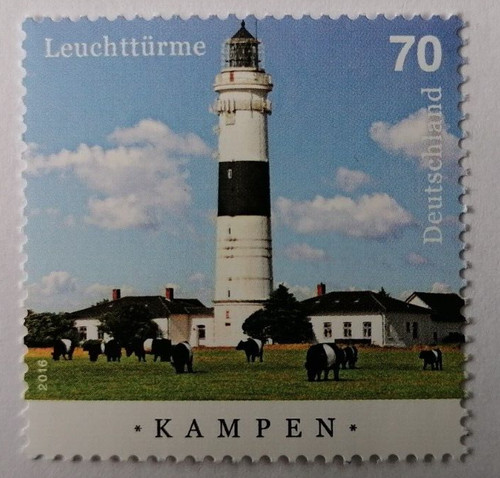 Briefmarke leuchtturm - briefmarke, "leuchtturm