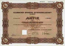 Kulmbacher Spinnerei Kulmbach