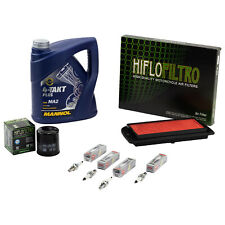 für Yamaha YZF-R1 RN09 R1 02-03 Wartung Set Öl 4L Luftfilter Ölfilter Zündkerzen