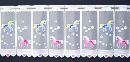 Einhorn scheibengardine 10 - ,