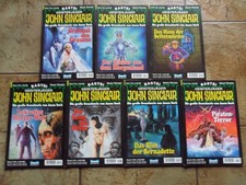 7 x John Sinclair Romane