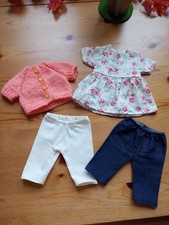 Tolle Puppenkleidung❤️Babypuppe❤️36 cm❤️wie neu❤️ 4 Teile