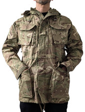 British Military Combat Jacket, MTP Camo Smock MK2 Windproof Army Surplus
