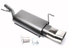 Ta Technix Sportauspuff / Endschalldämpfer + ABE - 70x140mm DTM Opel Astra G-CC