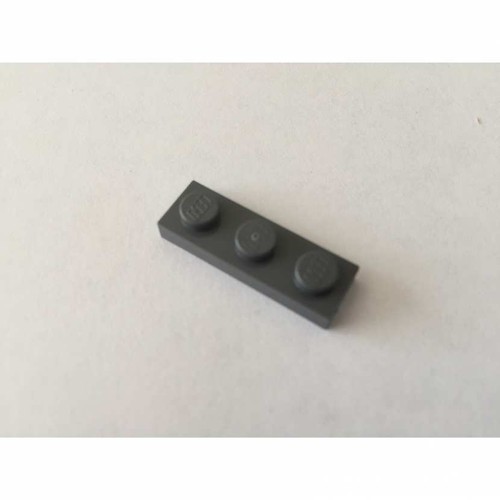 Platte 1x3 dunkelgrau 4211133