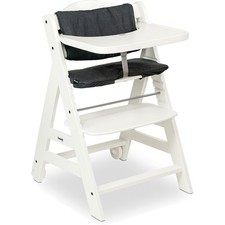 Hauck Hochstuhl Beta+ Holz, mitwachsend, ab 6 Monate, inkl. Sitzkissen, Essbrett
