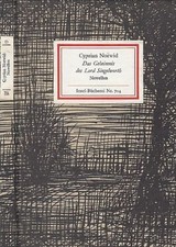 Das Geheimnis des Lord Singelworth. Novellen. Norwid, Cyprian:
