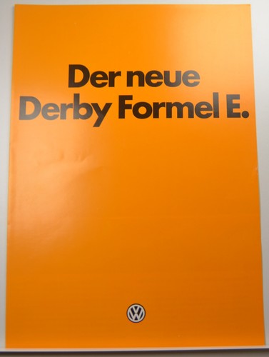 Schöner volkswagen derby - vw,