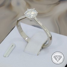 Wert 300 solitär ring - 4.300,-,