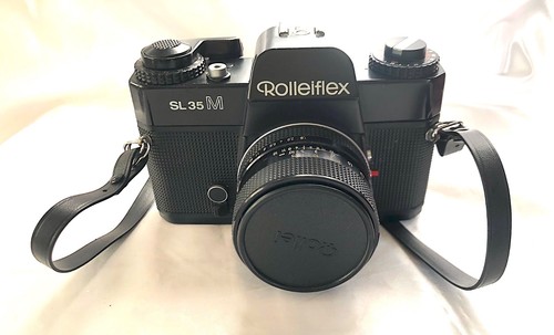 Rolleiflex mit tasche - sl,