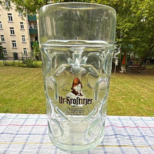 Krostitzer bierkrug aus - bierkrug,