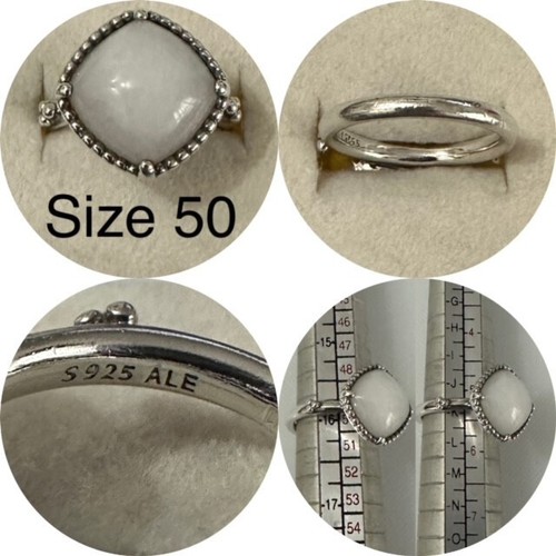 Pandora ring weiss quarzit - pandora,
