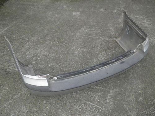 Stoßstange hinten silber