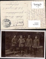 339353,Foto Ak WW1 Soldaten Uniform Rauchen Rotes Kreuz Armbinde 