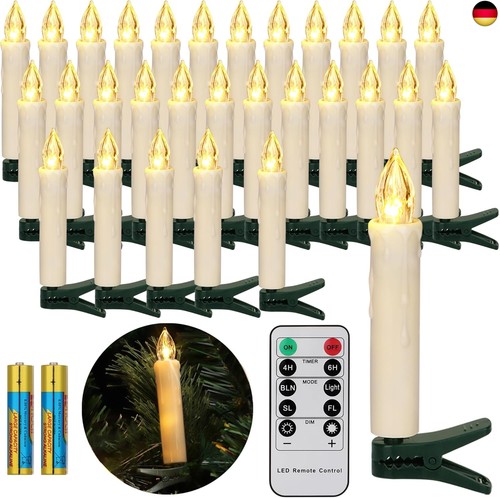 30er led christbaumkerzen - led,