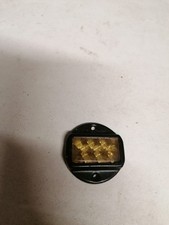 Rückstrahler Gelb Antik Alt