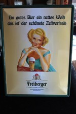 Freiberger blechschild 30x40 - ,