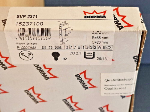 Dorma selbstverriegelndes - dorma,