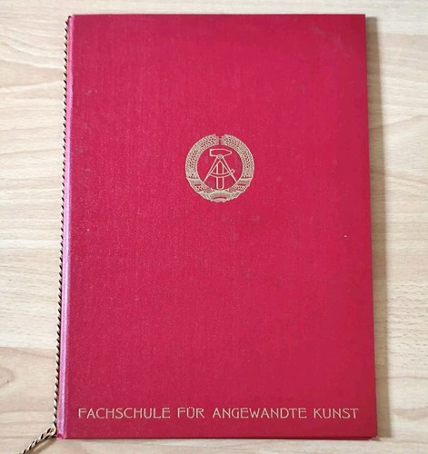 Mappe ddr fachschule für - mappe, ddr: