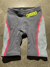 arena POWERSKIN CARBON ULTRA JAMMER darkgrey/fluo yellow, Größe D2 