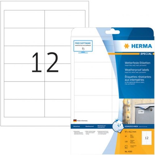 Herma folienetiketten x - folienetiketten,,