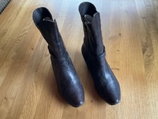 Think Stiefeletten Modell Aida Gr.40,5 NEU Schokobrau