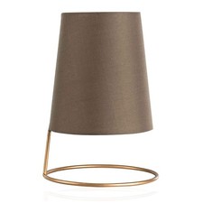 Paulmann Pauleen Tischleuchte Shiny Circle Ø18cm Gold Braun max. 20W E14 Lampe