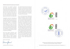 Ministerkarte 2024  200 Jahre deutsche Einwanderung in Brasilien