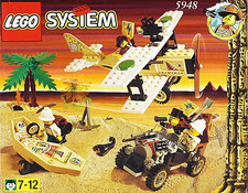 Lego Adventures Desert 5948 Treasure Raiders