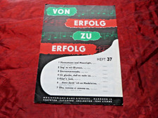 VON ERFOLG ZU ERFOLG Heft 37