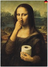 artpin® Gäste WC Poster Mona