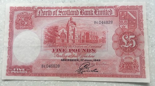Schottland 1943 north - schottland, of