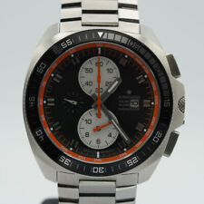 JUNGHANS 1972 Chronoscope Solar Alarm 014/4201.00 Quarz 43mm Herrenuhr Papiere