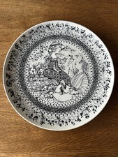 Bjørn Wiinblad NYMÖLLE - Sammelteller / Wandteller DieJahreszeiten HERBST , Ø 35