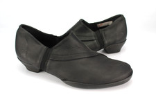 Arche Gr.37 Damen Halbschuhe Ballerinas Slipper Leder Schwarz  TOP