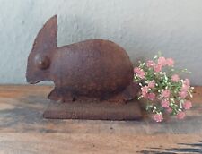 Hase Osterhase aus altem Eisen